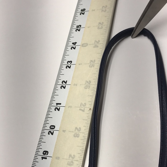 VERA BRADLEY Iconic RFID Little Crossbody Butterfly Flutter Navy Blue - Picture 6 of 6